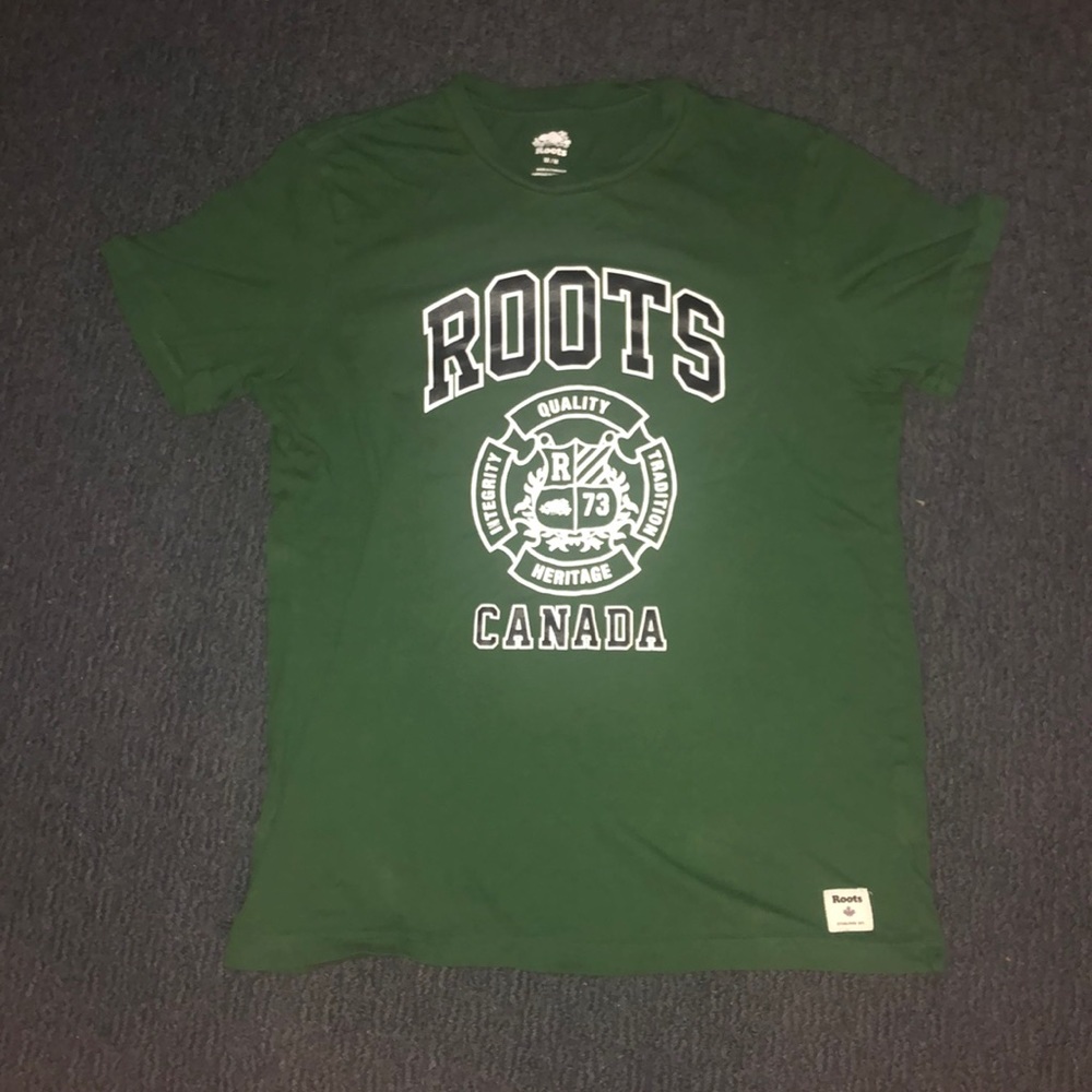 Roots graphic tee
